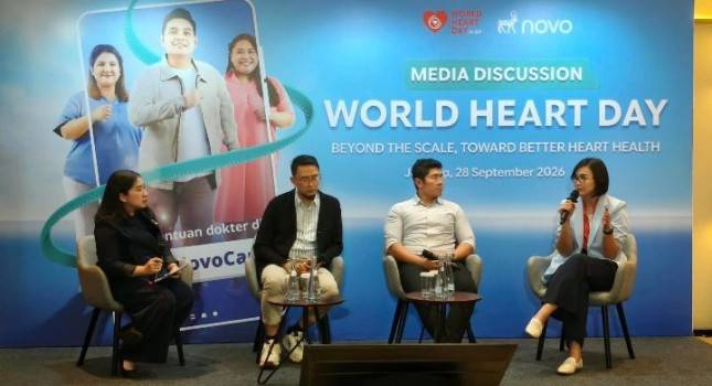 Hari Jantung Sedunia: Novo Indonesia Edukasi Bahaya Obesitas bagi Jantung