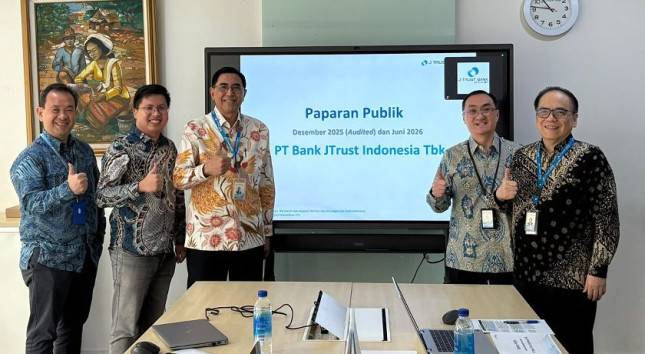 J Trust Bank Bukukan Kredit Rp29,25 Triliun, Modal Naik Jadi Rp3,71 Triliun