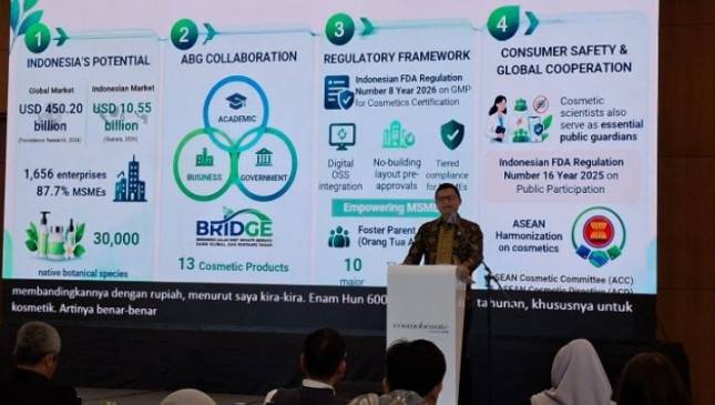 BPOM Gagas Jejaring Regulasi Kosmetik Global untuk Perkuat Daya Saing Produk Indonesia