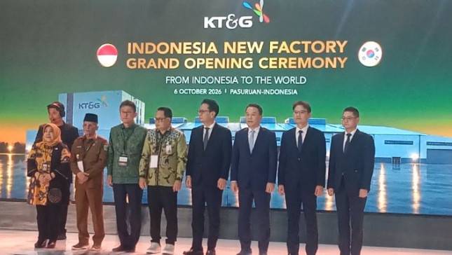 Resmikan 2 Pabrik Baru di Pasuruan, KT&G Bidik Indonesia Jadi Hub Ekspor Global