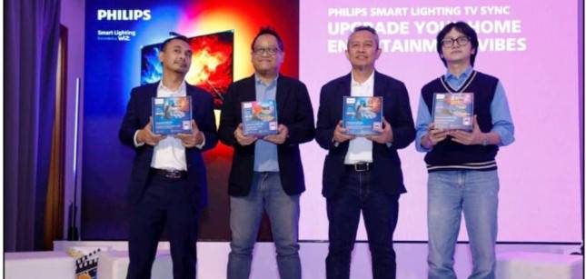 Philips Smart Lighting TV Sync Hadirkan Pengalaman Menonton Lebih Imersif di Rumah