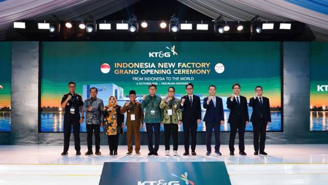 Resmikan 2 Pabrik Baru di Pasuruan, KT&G Bidik Indonesia Jadi Hub Ekspor Global