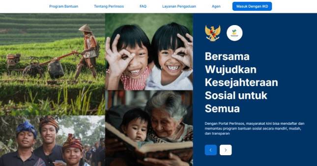 Panduan Cara Registrasi Ulang Bansos di Portal Perlinsos