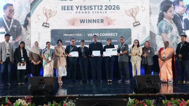 Dua Proyek Inovasi Generasi Muda Raih Winner di IEEE YESIST12 2026