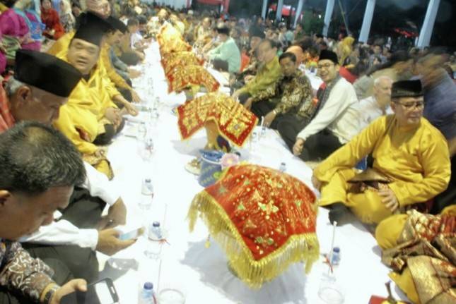 Makan Bajamba, Sajian Istimewa Masyarakat Pers di HPN 2018 