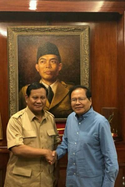 Prabowo dan Rizal Ramli Sepakat Wujudkan Indonesia Lebih Baik