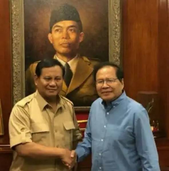 Massa Buruh Dukung Rizal Ramli Sebagai Cawapres Dampingi Prabowo Subianto