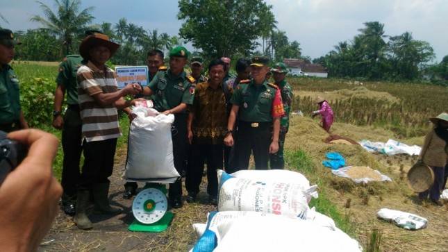 Manunggal TNI dan Petani Untuk Pangan TNI Dalam Program Pertanian