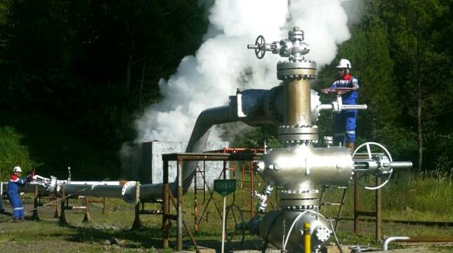 Sumur Eksploitasi Geothertmal Rantau Dadap Mulai Berproduksi