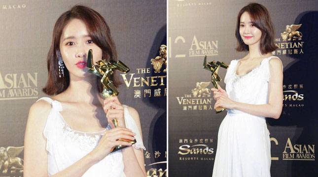 Yoona SNSD Raih Penghargaan Next Generation Award di Asian Film Festival