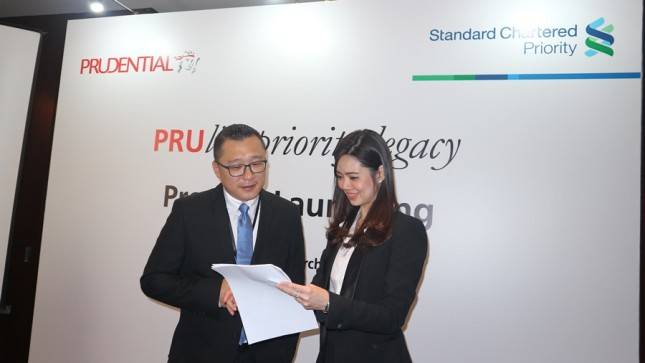 Bangun Kerjasama, Standard Chartered dan Prudential Indonesia Hadirkan PRUlife Priority Legacy