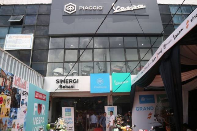 Perluas Jangkauan Pelanggan, Piagio Resmi Buka Diler Kedua di Bekasi