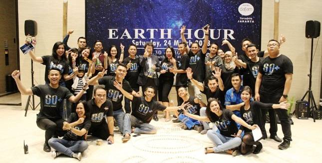 Hotel Dafam Teraskita Jakarta Turut Berpartisipasi dalam Earth Hour Campaign