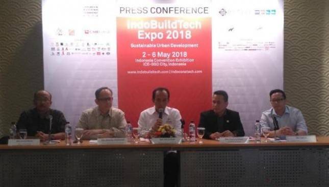 500 Perusahaan Unjuk Inovasi di Ajang Indobuildtech Expo 2018