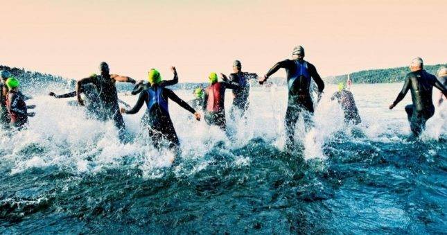 Atlet dari 15 Negara Ramaikan Sungailiat Triathlon