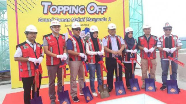 Lakukan Topping Off, Apartemen Taman Melati Margonda 2 Besutan Adhi Persada Property Sasar Anak Kuliahan