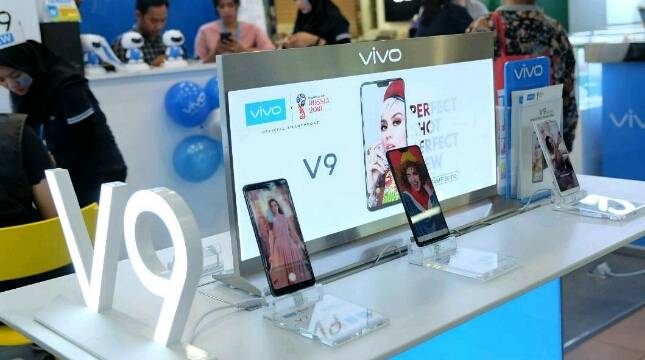 Sukses Raih Tiga Besar, Vivo Perkuat Pangsa Pasar dengan V9