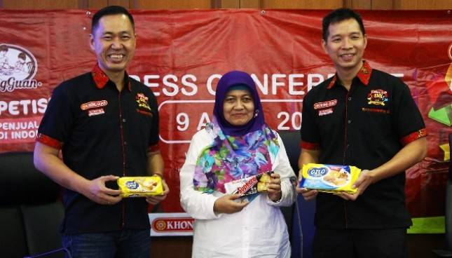 Perusahaan Biskuit Khong Guan Tantang Siswa SMK  Jago Jualan