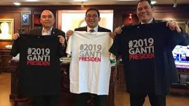 Menangkap Peluang Bisnis Kaos #2019 Ganti Presiden 