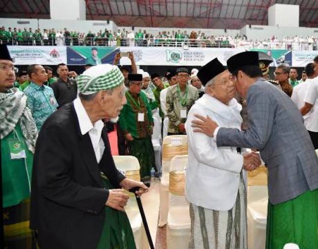 Presiden Jokowi Bertemu Persaudaraan Alumni 212 Jalin Silaturahmi