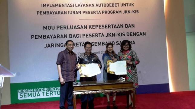 Bantu Ribuan Warung Kecil Jaringan  SAHARA, Sharmila Teken MoU dengan BPJS Kesehatan 