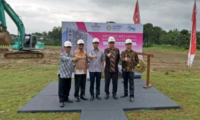 Jababeka Residence Resmi Lakukan Ground Breaking Kawana Golf Residence