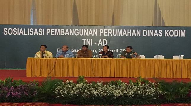 PT Haka Salurkan Dana Hibah untuk Pembangunan 11.250 Rumah Dinas Kodim TNI AD 