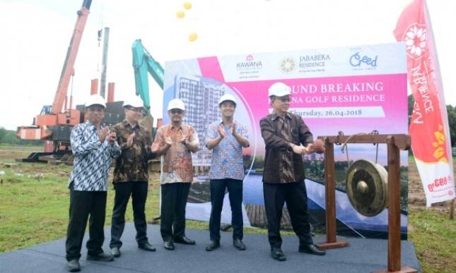 Terus Junjung Komitmen, Jababeka Residence Mulai Pembangunan Kawana Golf Residence