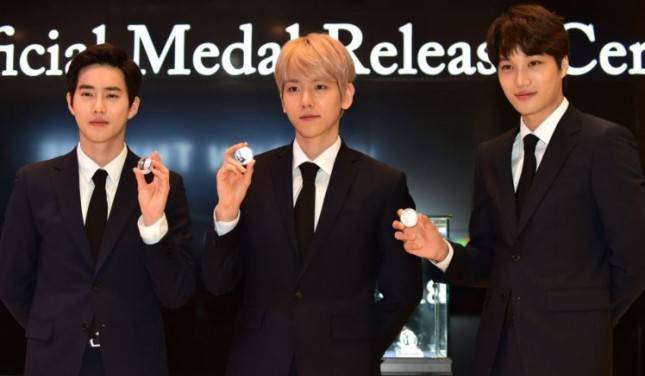 Medali Kehormatan EXO Senilai 1,6 Miliar Won Terjual Habis