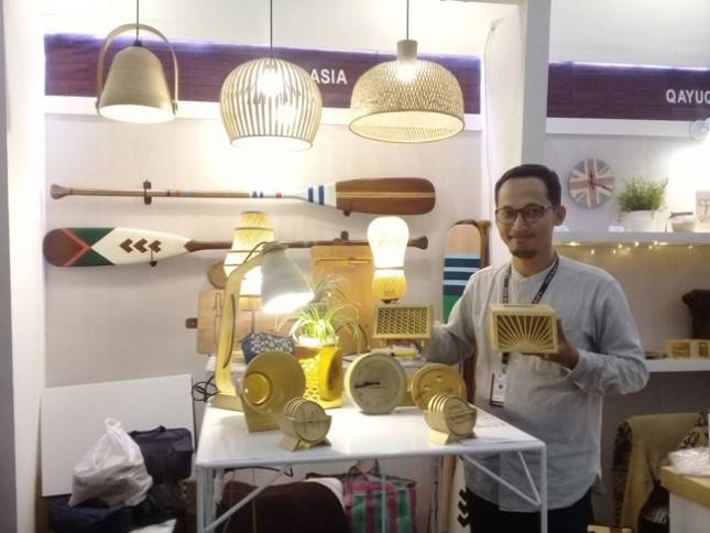 Kisah Sukses Rosyid, Perajin Speaker Bambu Beromzet Puluhan Juta Rupiah