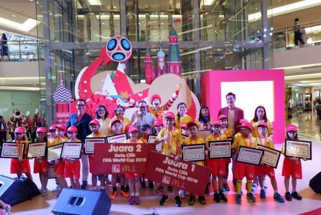 McDonalds Indonesia Umumkan 2 Anak Terpilih Jadi Aku Duta Cilik 2018 FIFA World Cup