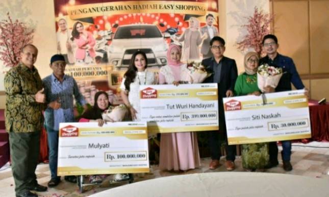 EasyShopping Gelar Pengundian Grand Prize Senilai Rp399 Juta Untuk Konsumen