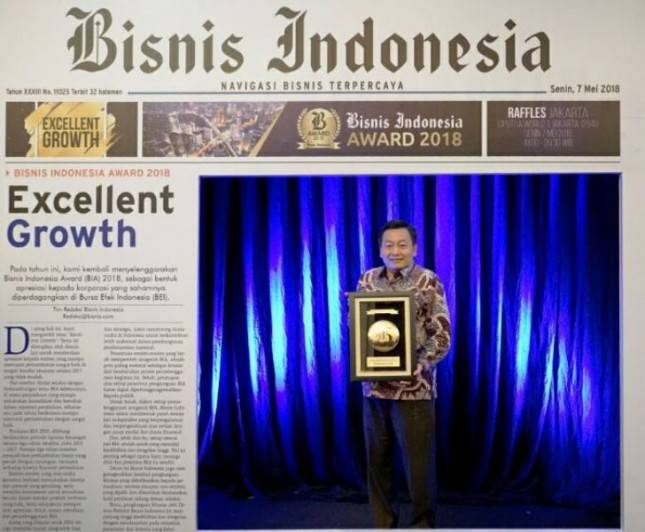 BCA Raih Penghargaan Bank Umum Swasta Devisa di Ajang Bisnis Indonesia Award 2018