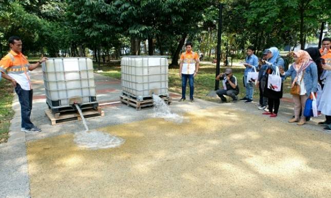 Dukung Asian Games ke-18, Holcim Aplikasikan Beton Ramah Lingkungan di Komplek Olahraga Gelora Bung Karno