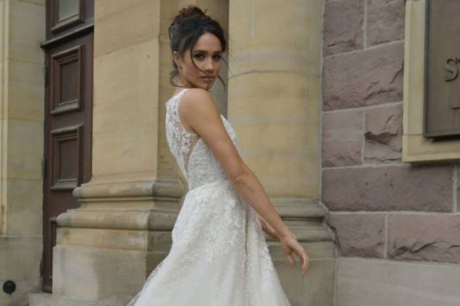Terungkap! Begini Detail Gaun Pernikahan Meghan Markle