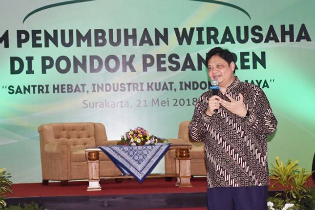 Menperin Dorong Pondok Pesantren Jadi Ekosistem Penumbuhan Wirausaha Baru