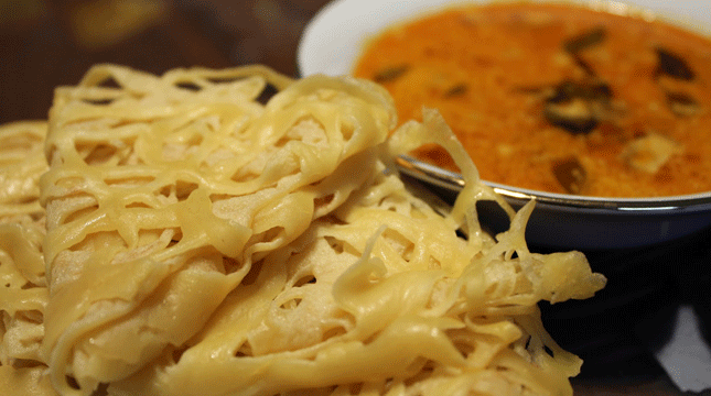 Mirip Roti Jala Khas India, Begini Gurihnya Ragit, Kuliner Ramadan Warga Palembang
