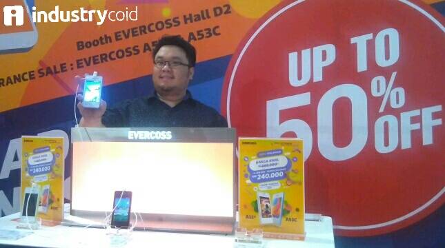 Ramaikan Pekan Raya Jakarta, Evercoss Gelar Clearance Sale Smartphone Dengan Harga Rp200 Ribuan