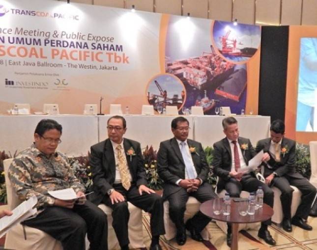 Lewat PUPS, Transcoal Pacific Bidik Dana Rp165-225 Miliar