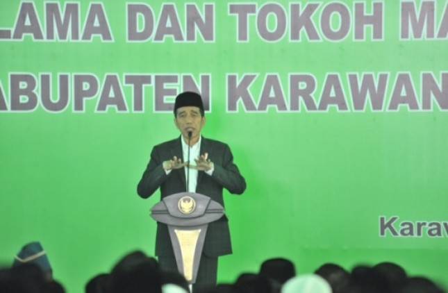 Presiden Jokowi Ingatkan Ulama Indonesia Negara Muslim Terbanyak