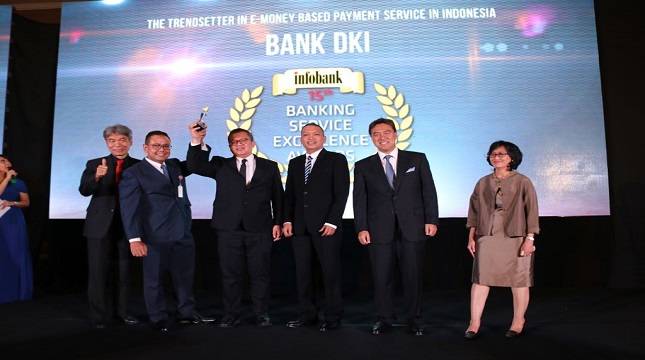  Bank DKI Raih Penghargaan The 1 Trendsetter e-Money