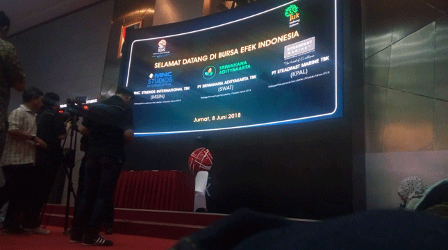 Hari ini, Sriwahana Adityakarta Catatkan Sahamnya di Bursa Efek Indonesia