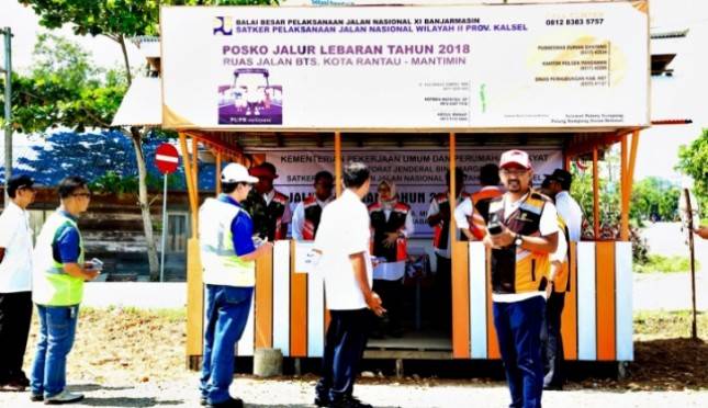 588 Posko Sapta Taruna untuk Mudik Aman dan Nyaman