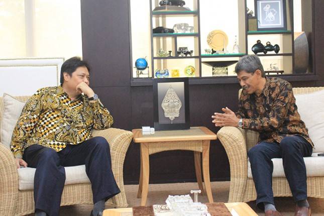 Temui Menperin Airlangga, Ketum ASMINDO Lapor Perkembangan Industri Kerajinan di Indonesia