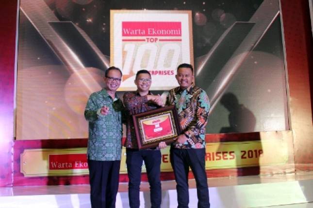 PT Modernland Realty Tbk Sabet Penghargaan Best in Property Industry dalam Warta Ekonomi Top 100 Enterprises