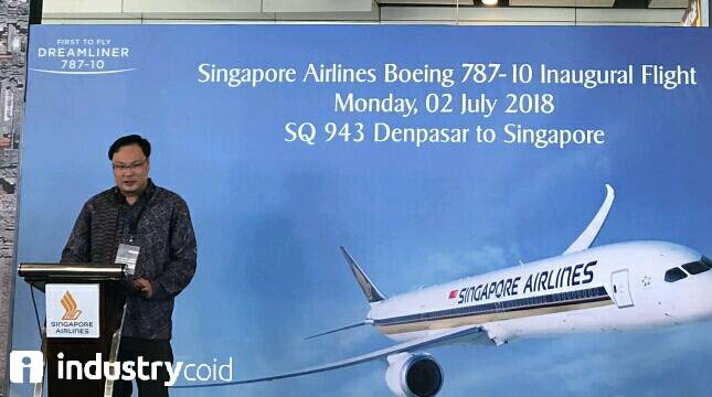 Singapore Airlines Lakukan Penerbangan Perdana Pesawat Baru Boeing 787-10