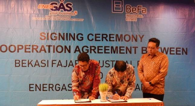 Bekasi Fajar Tandatangani Kesepakatan Kerja Sama dengan Energasindo Heksa Karya