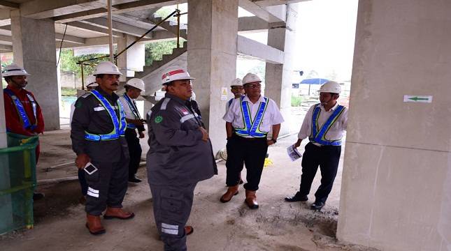 Dewan Komisaris PTPP Kunjungi Proyek Runway 3 Bandara dan Urbantown
