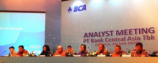 Per Juni 2018, Bank BCA Bukukan Laba Bersih Rp11,4 Triliun