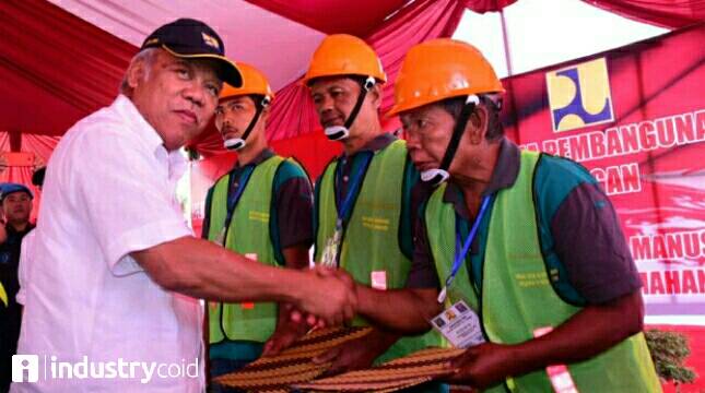 Pengerjaan Konstruksi Bendungan Leuwikeris Jawa Barat Baru 31 Persen
